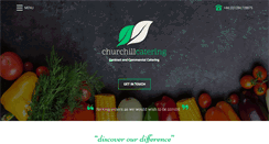 Desktop Screenshot of churchillcatering.co.uk